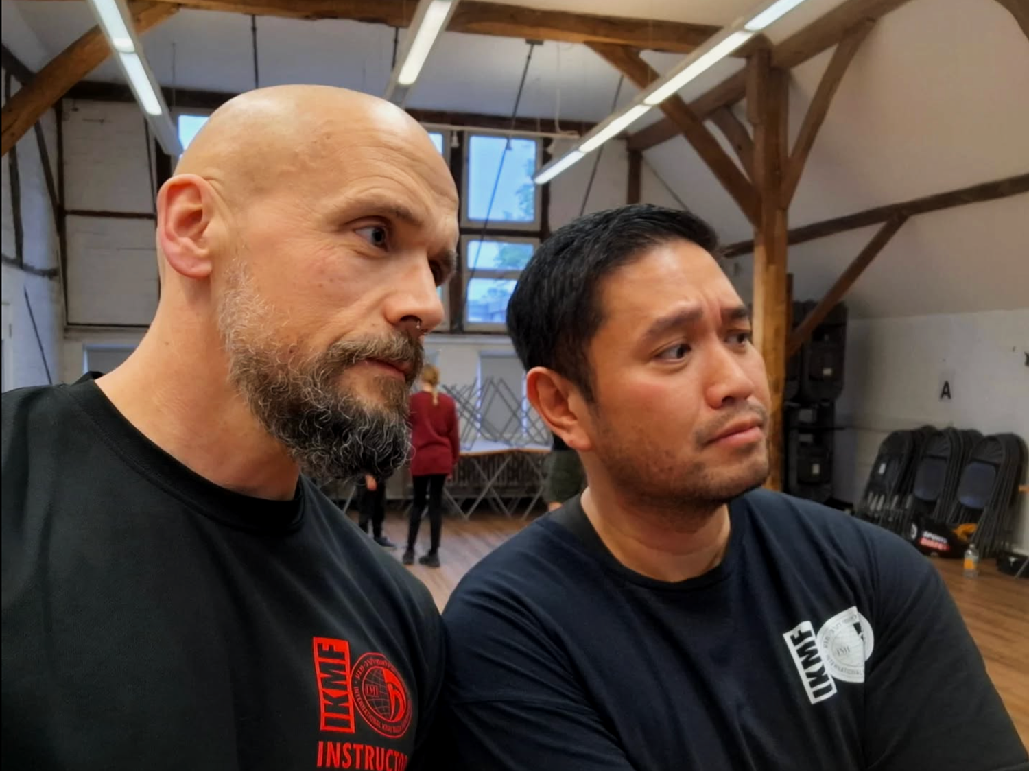 Self-defence training scenario showing common self-defence mistakes beginners make